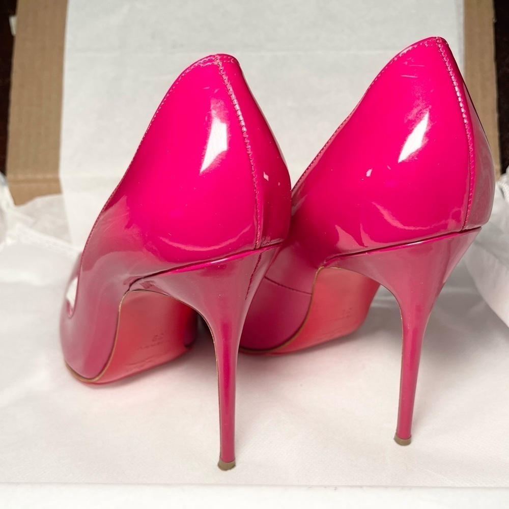 Christian Louboutin Women's Pink Pumps - Picture 4 of 10